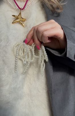 Shoe Bow pearls