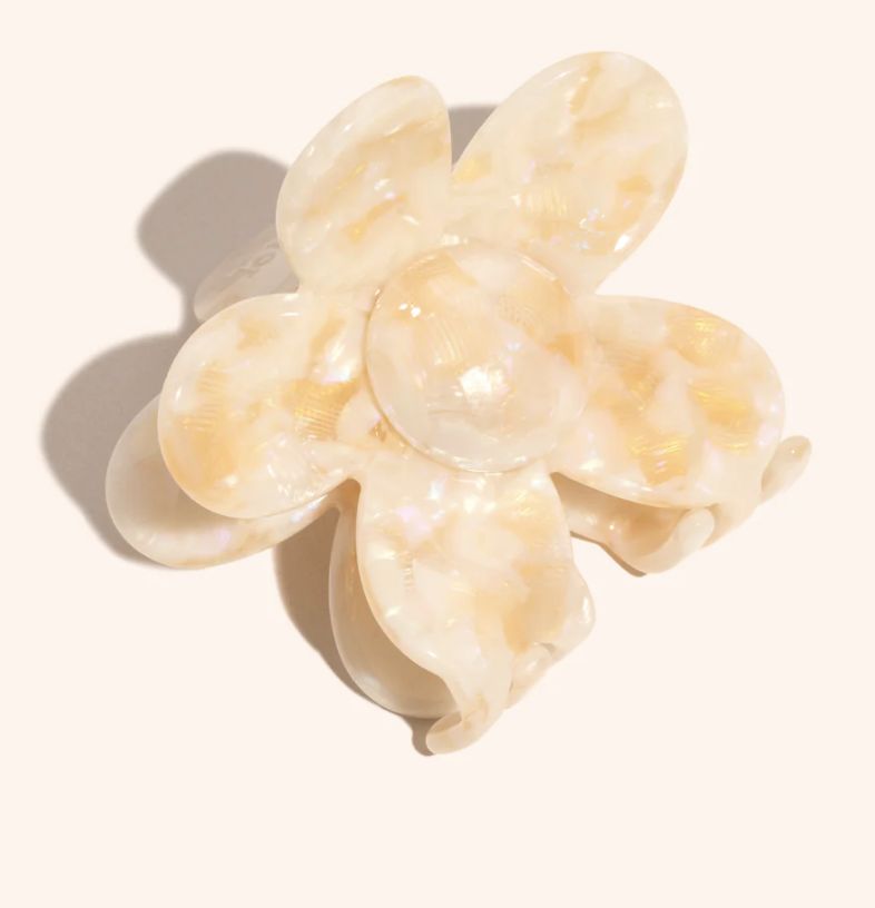 Flora haarclip, Colour: Festive gold