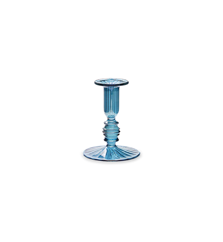 Ocean Glass candle Holder