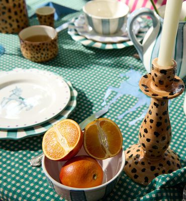 Leopard candle holder - anna+nina