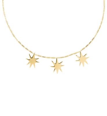 Star aligned necklace