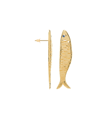 Single sardine stud