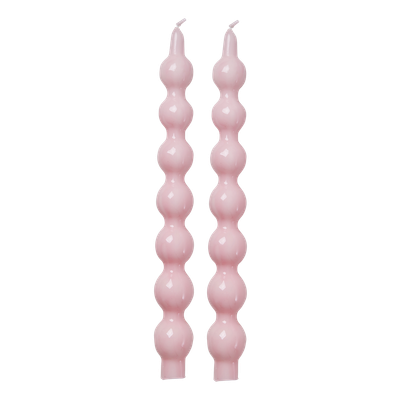 Curved candles set of 2 - Rice