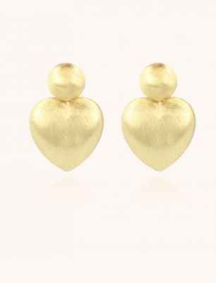 Earring heart M - Lott