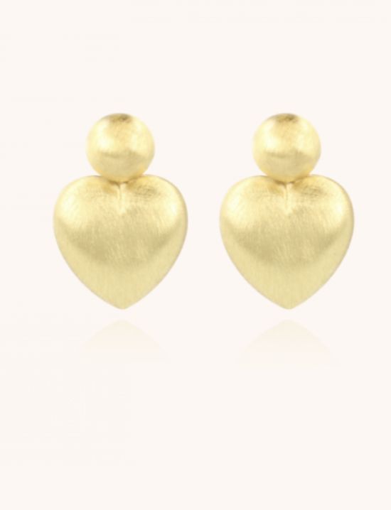 Earring heart M - Lott