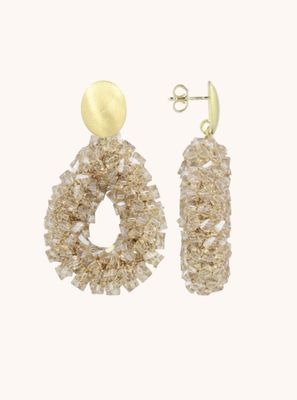 Drop S raw crystal nude - Lott