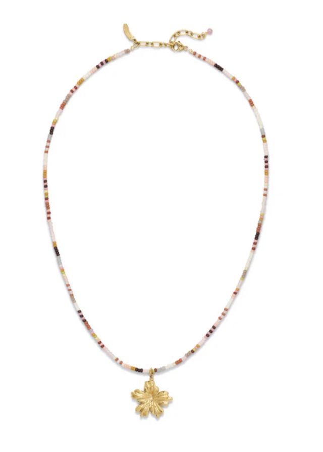 Rustic bloom necklace