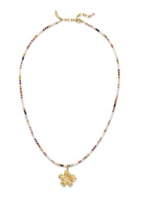 Rustic bloom necklace