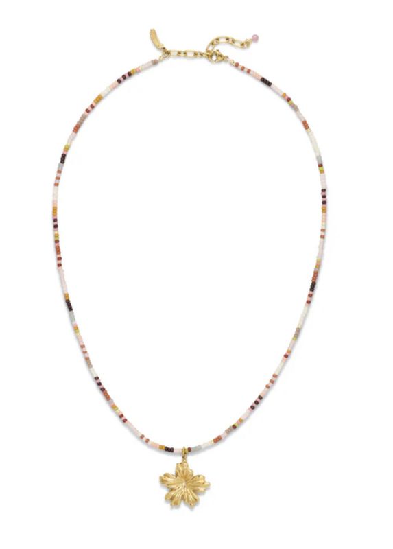 Rustic bloom necklace