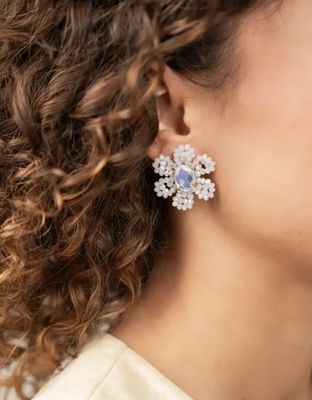 Blooming Flower S white crystal - Lott