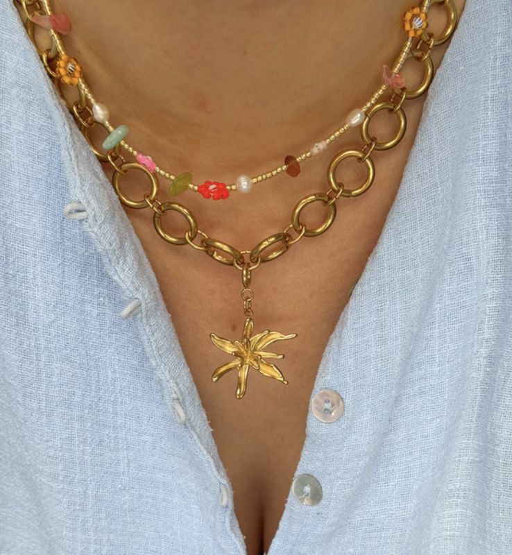 Wildflower necklace