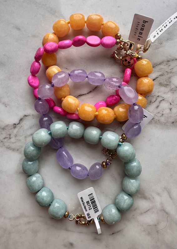 William yellow bracelet - bonnie studios