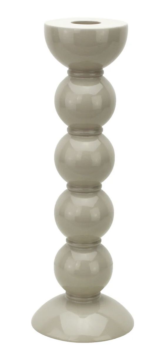 tall candlestick - MEERDERE  kleuren, Colour: Cappuccino