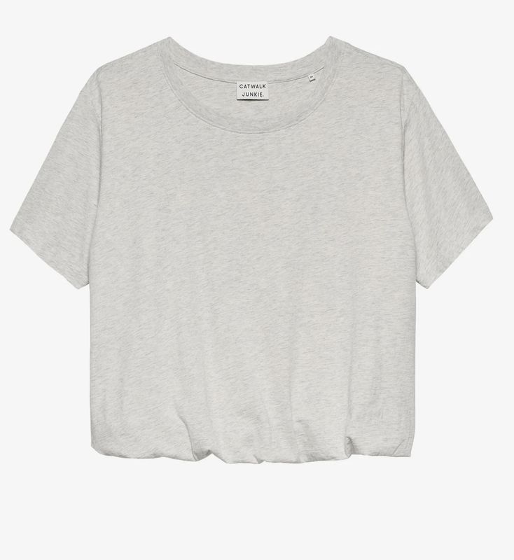 Tuck in t-shirt grey melange - catwalk junkie