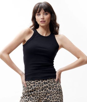 rib top black - catwalk junkie