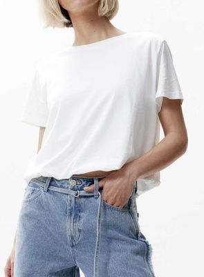 Tuck in t-shirt off white  - catwalk junkie