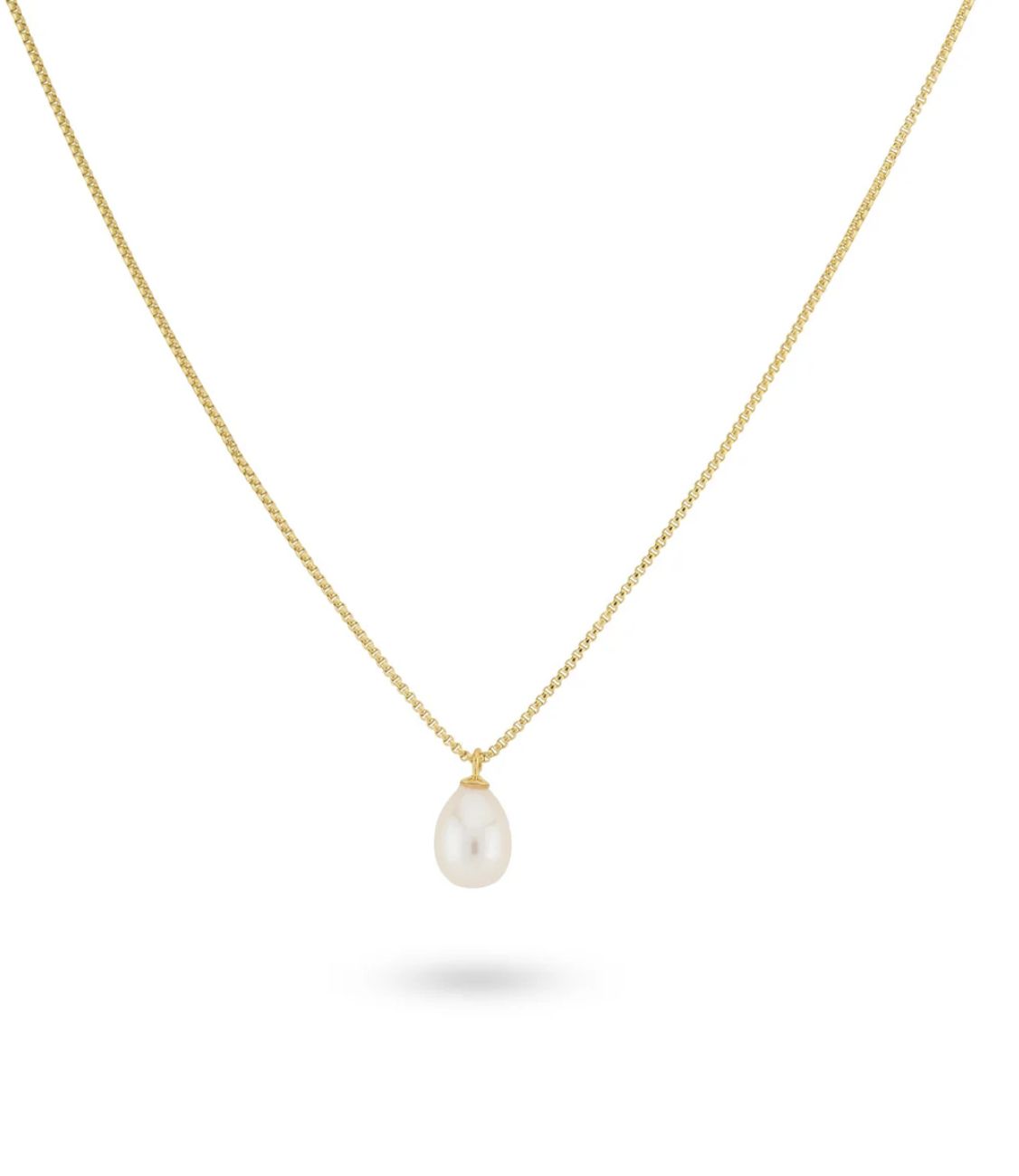 Necklace with sweetwater pearl  32478Y -24kae