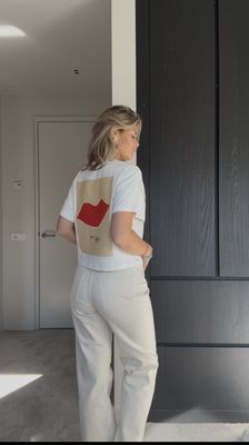Gina t-shirt  off white - another label