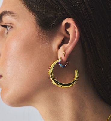 Cosmos Hoop earrings - anna+nina
