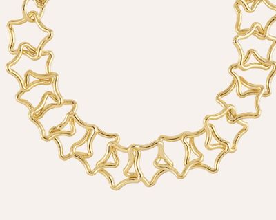 Linked chunky star bracelet - anna+nina