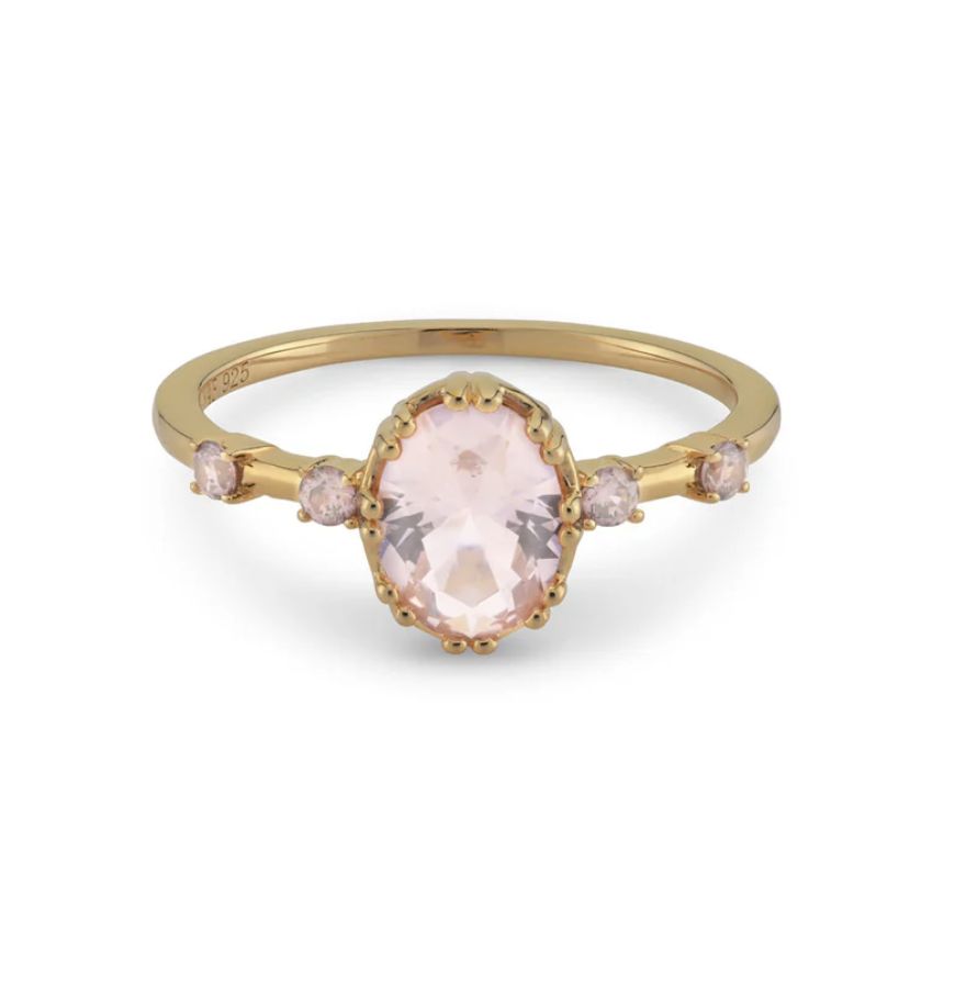 Ring with colored stones - 12433Y
