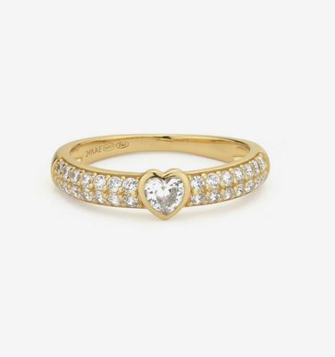 Ring met hart  124158Y - 24kae