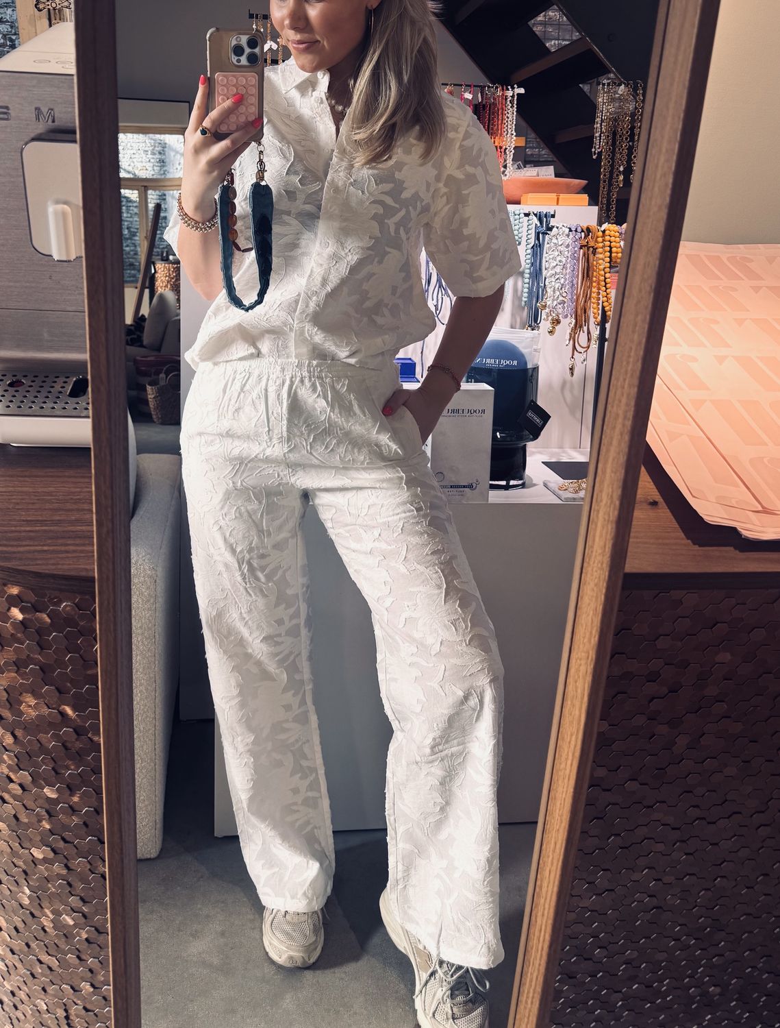 Textured blouse - catwalk junkie