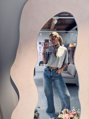 Loose fit jeans true blue - catwalk junkie