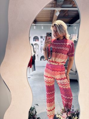 Capri T-Shirt tropical pink  - heyb club