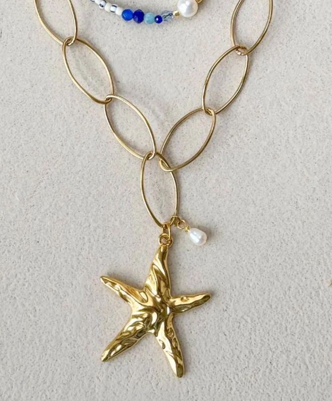 Sea star necklace - le veer