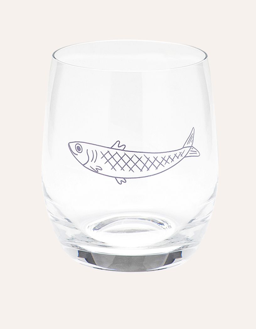 Sardine water glass - Anna+Nina