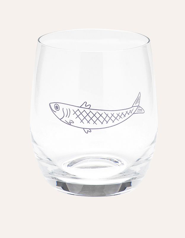 Sardine water glass - Anna+Nina