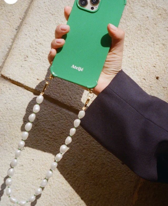 Summer cruch phone cord - ateljé