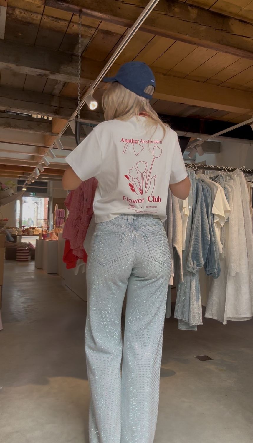Gina flower t-shirt - another label