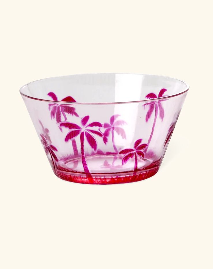Acrylic bowl pink - Rice