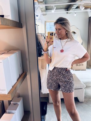 Shorts met Leopard - catwalk junkie