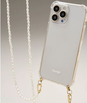 Pearl drop cord long - ateljé