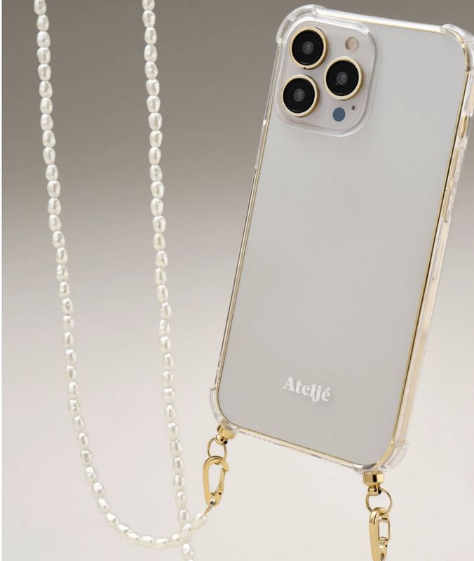 Pearl drop cord long - ateljé