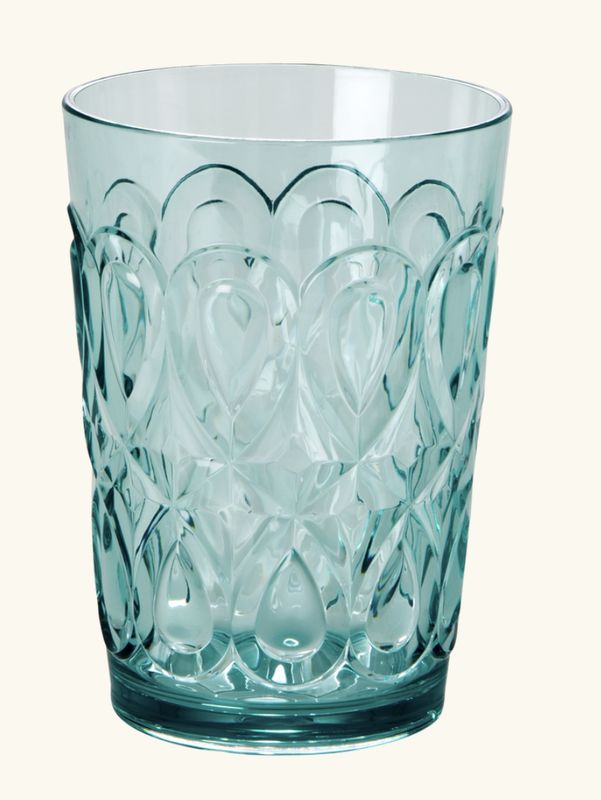 Acrylic tumbler mint - rice