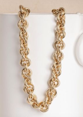 Maeve chain gold necklace - souvenirs de pomme