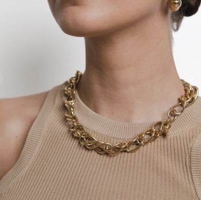 small snake necklace - souvenirs de pomme