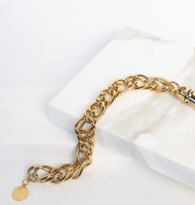 small snake necklace - souvenirs de pomme