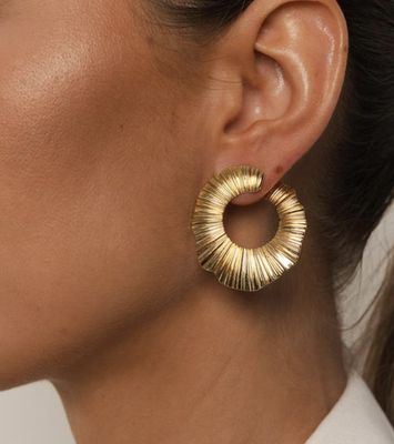 Aurel gold hoop - souvenirs de pomme