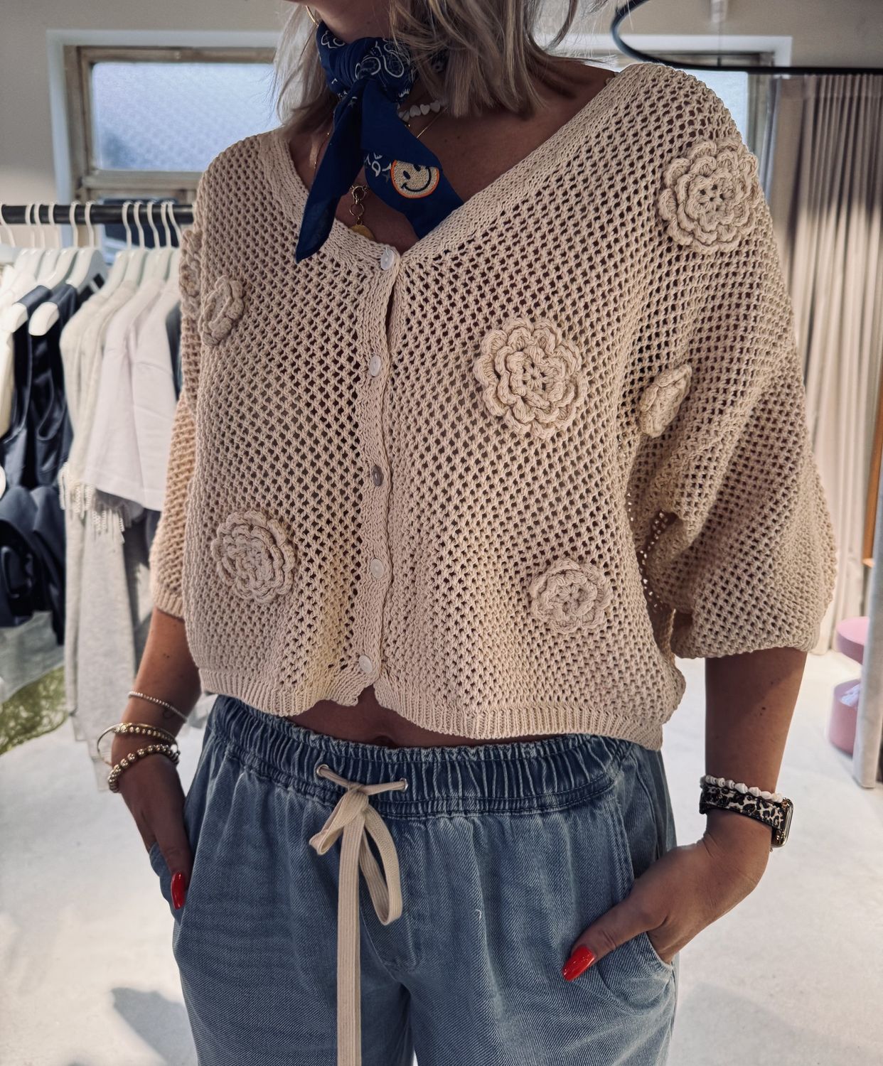 Blossom cardigan - heyb club