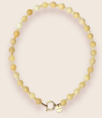 butter yellow necklace - studio frenchie