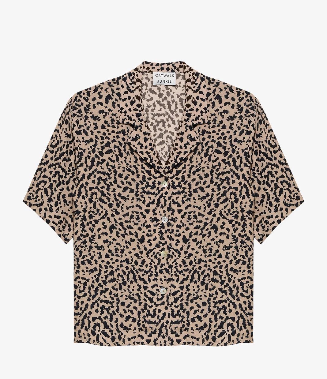 Resort Leopard blouse - catwalk junkie