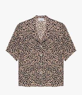 Resort Leopard blouse - catwalk junkie