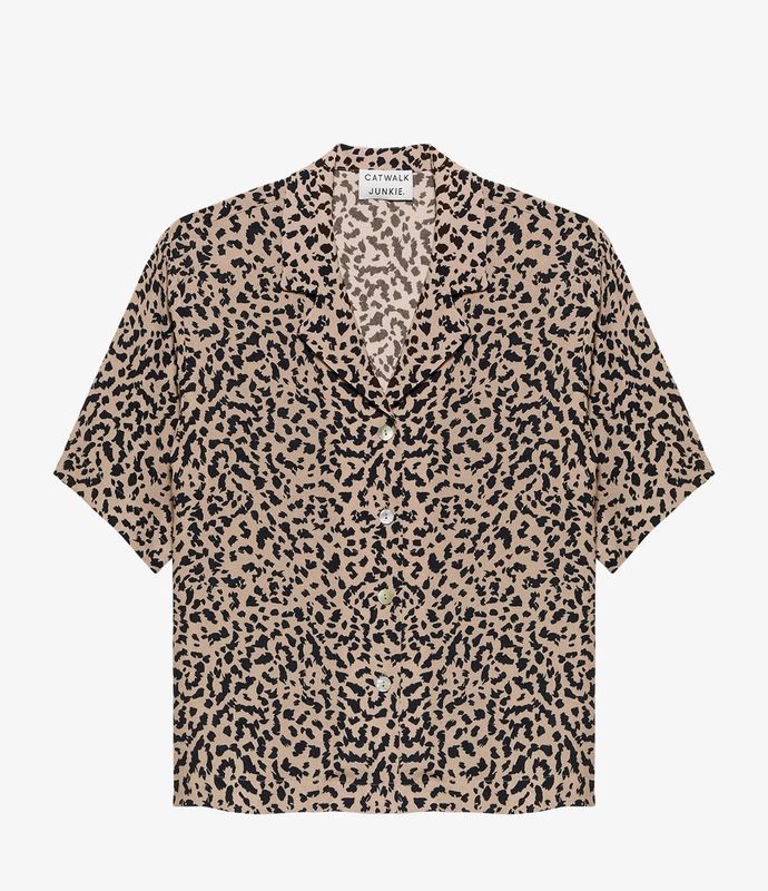 Resort Leopard blouse - catwalk junkie