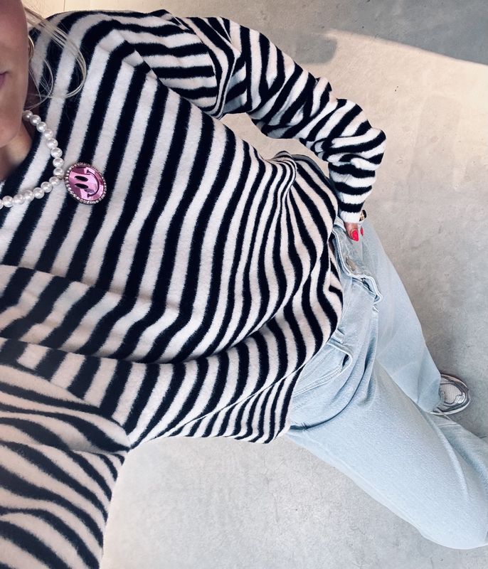 Soft striped knit - catwalk junkie