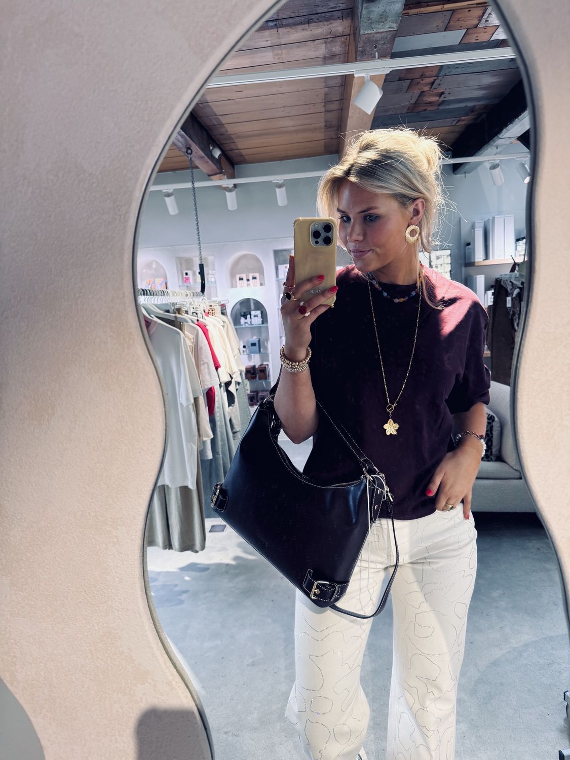 Loose fit shirt wine tasting - catwalk junkie
